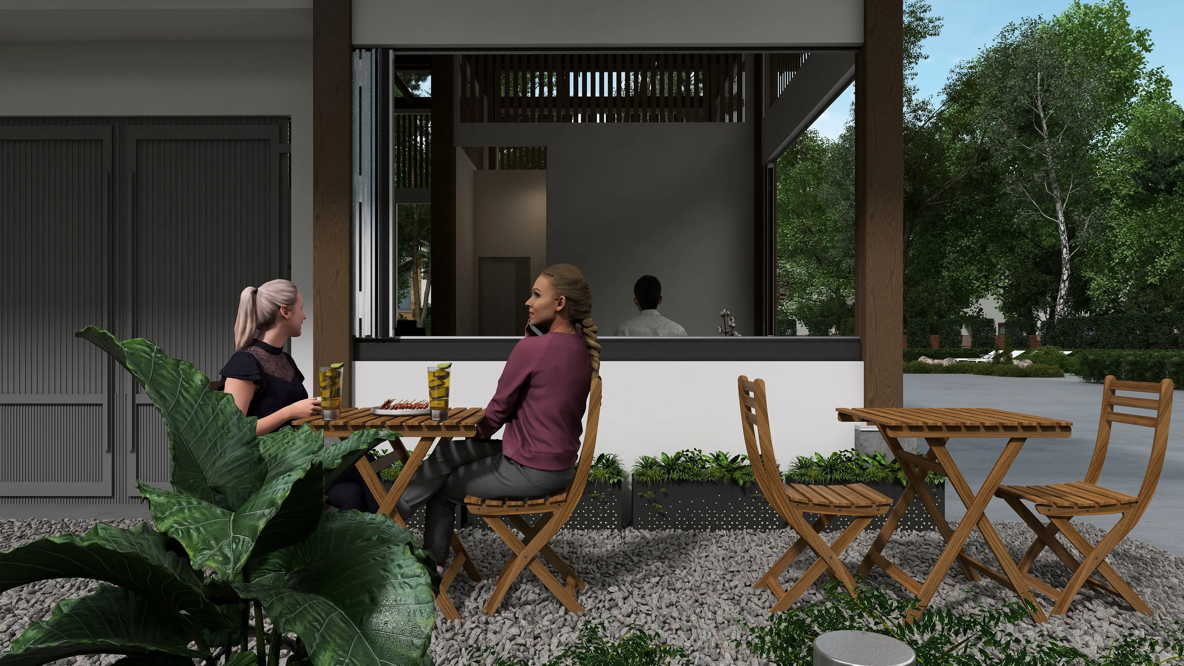 Ruko Cibubur 1 - Facade Utama