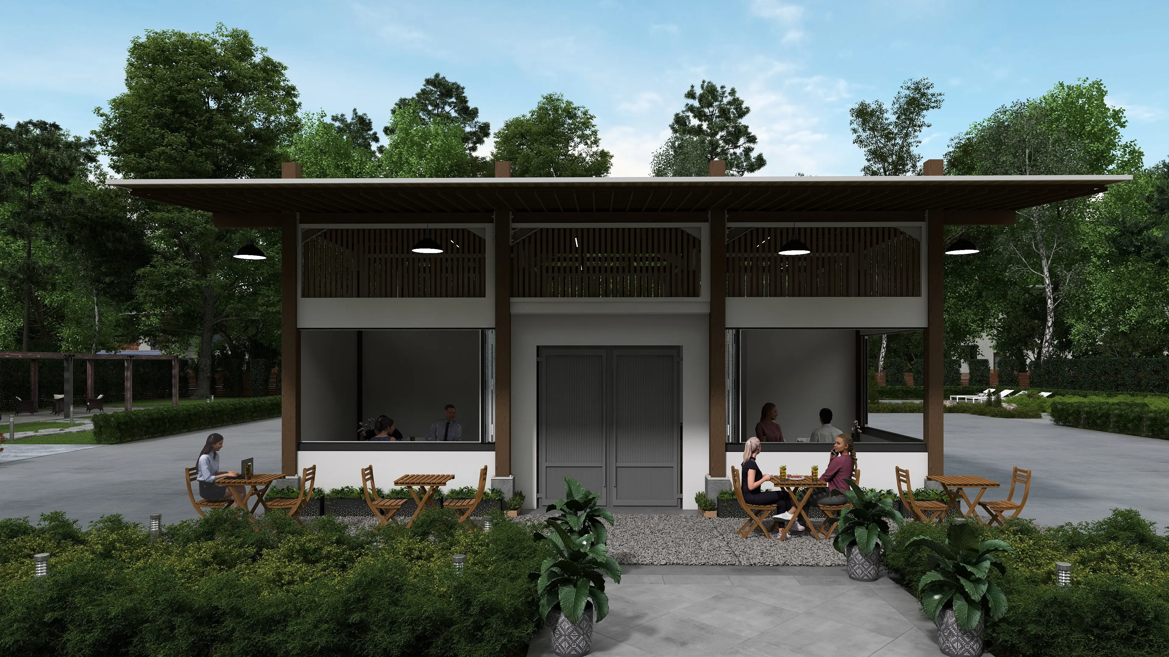 Ruko Cibubur 1 - Sirkulasi Tangga