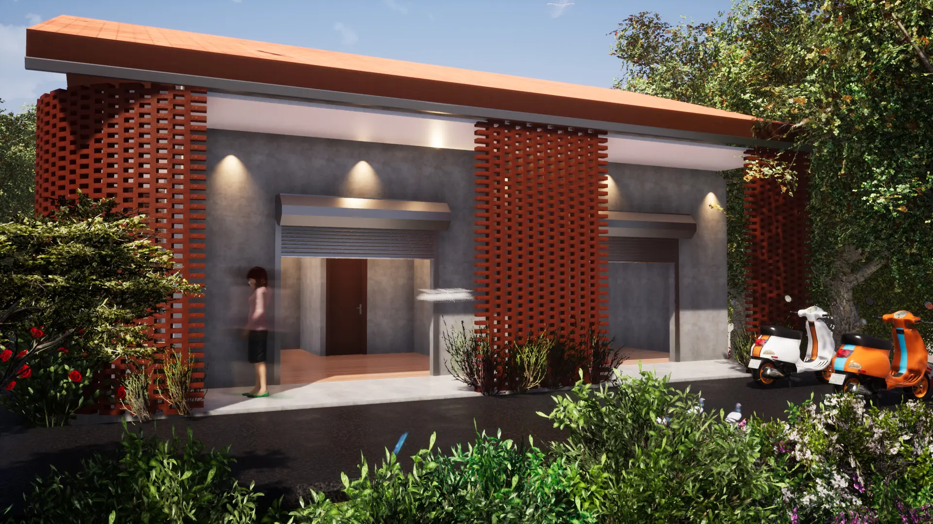 Area Interior Ruko Jepara Keling