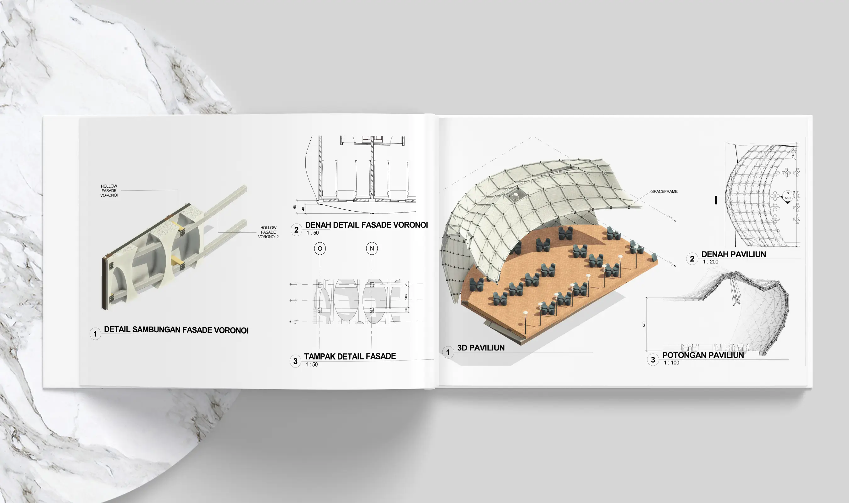 Interior Kelas Vertex Learning Center